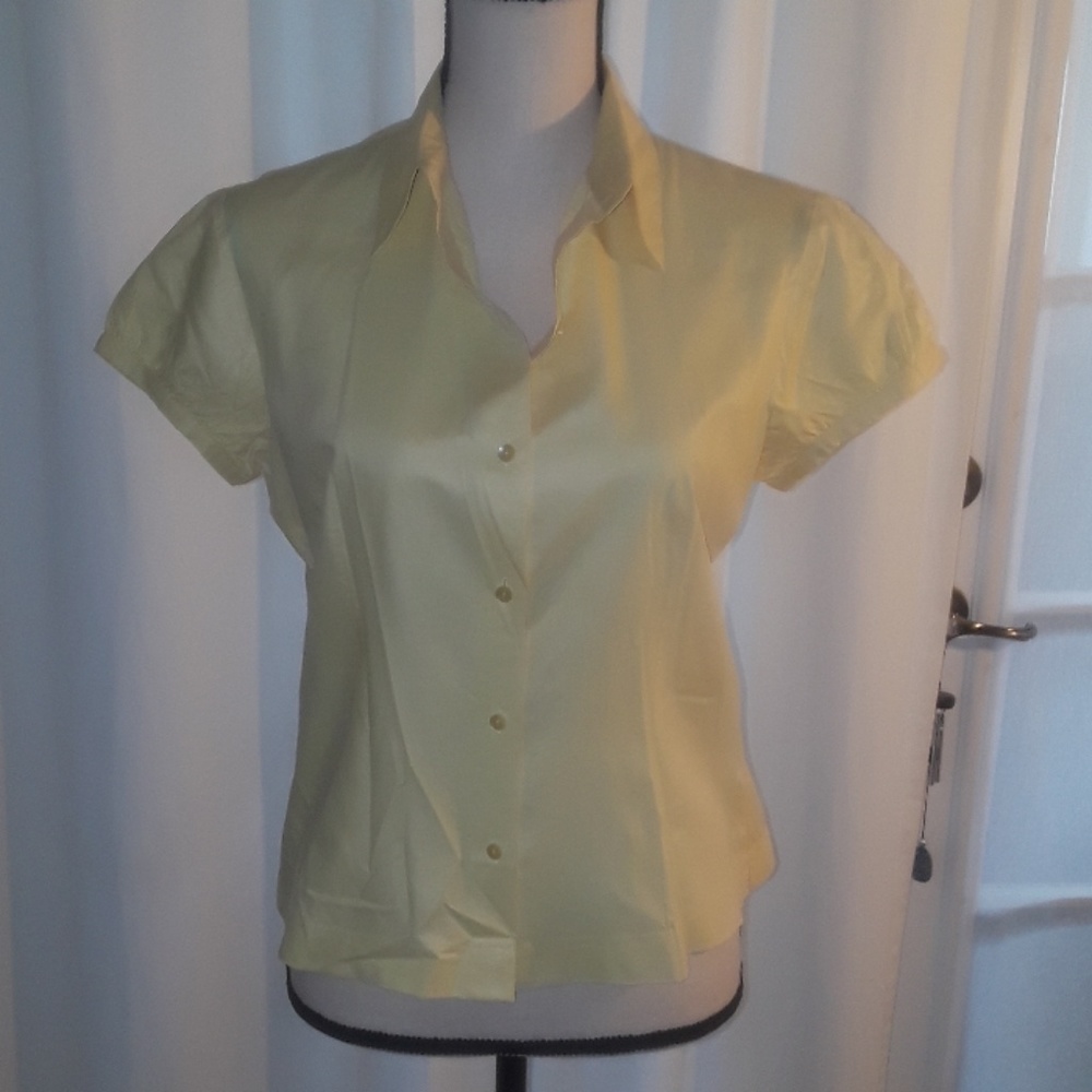 INC Yellow Blouse